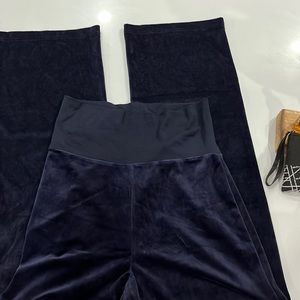 Jones New York Velour Wide Leg Pants new with tag navy color